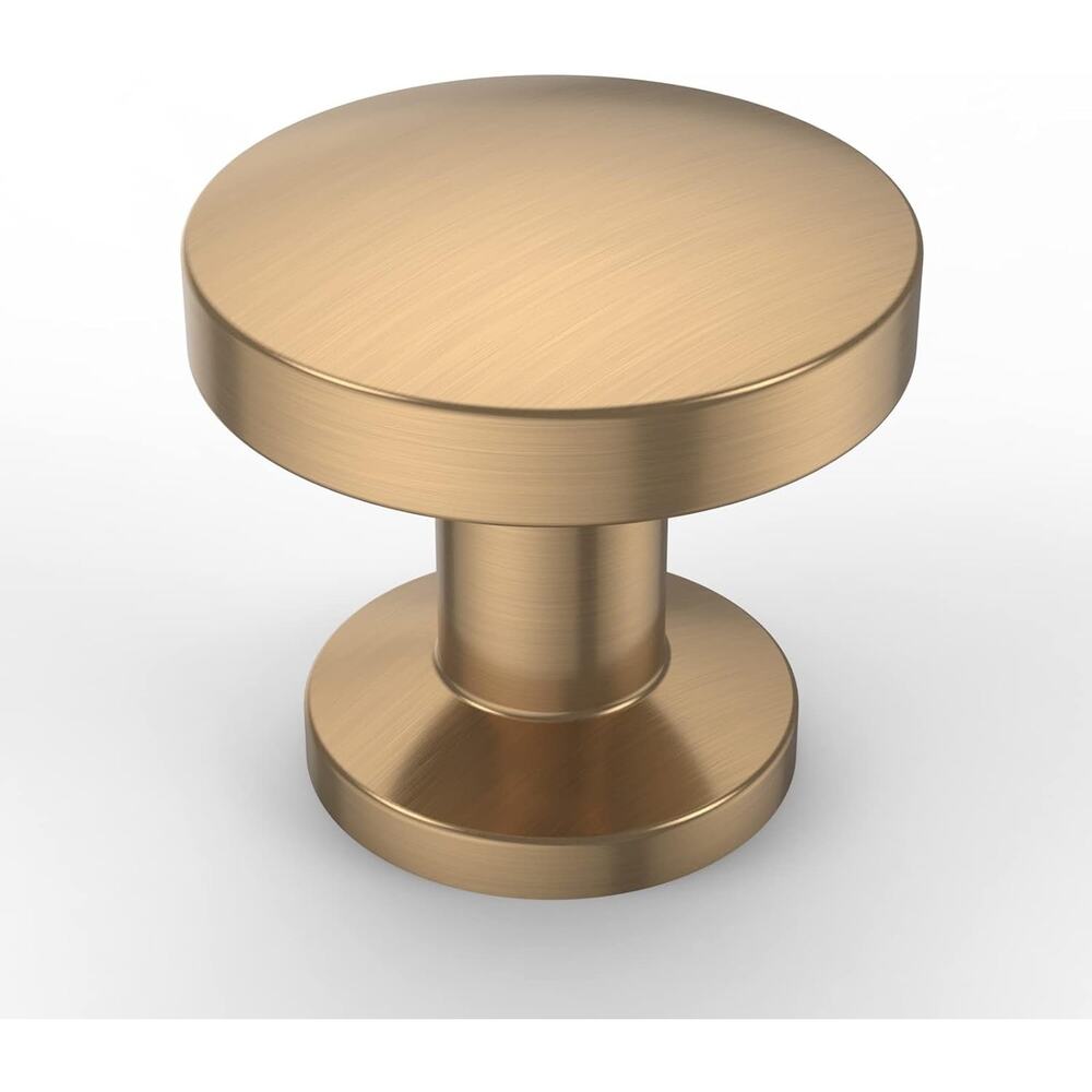 Asidrama 10 Pack Champagne Bronze Kitchen Cabinet Knobs Dresser Knob Drawer Knob